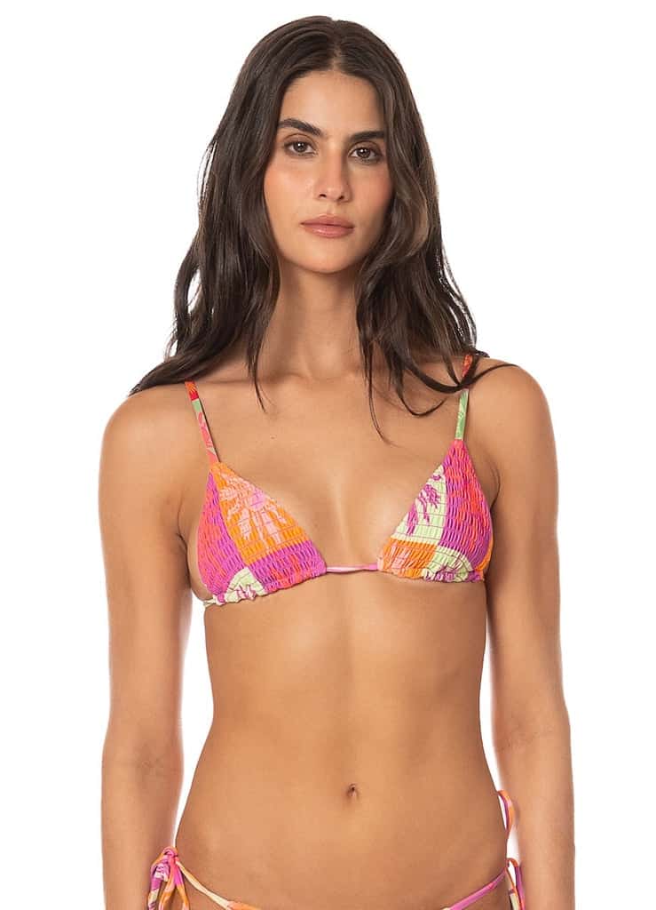 Maaji Patch Play Zen Sliding Triangle Bikini Top - miniatura 2