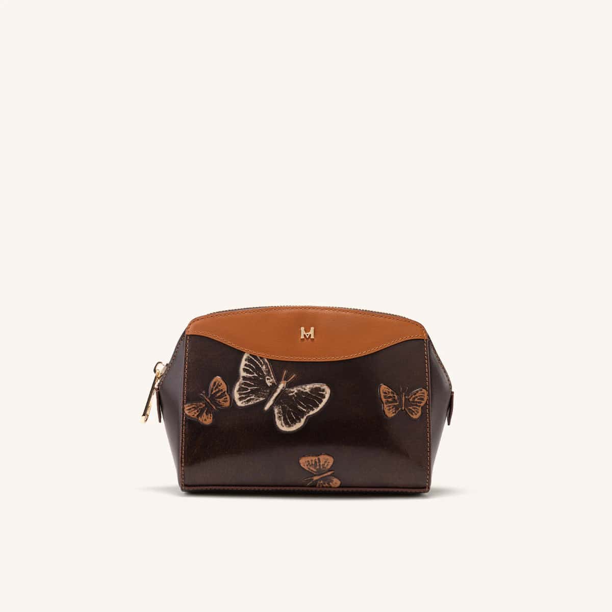 Cosmetiquero Mila Mediano Capuchino Mariposas