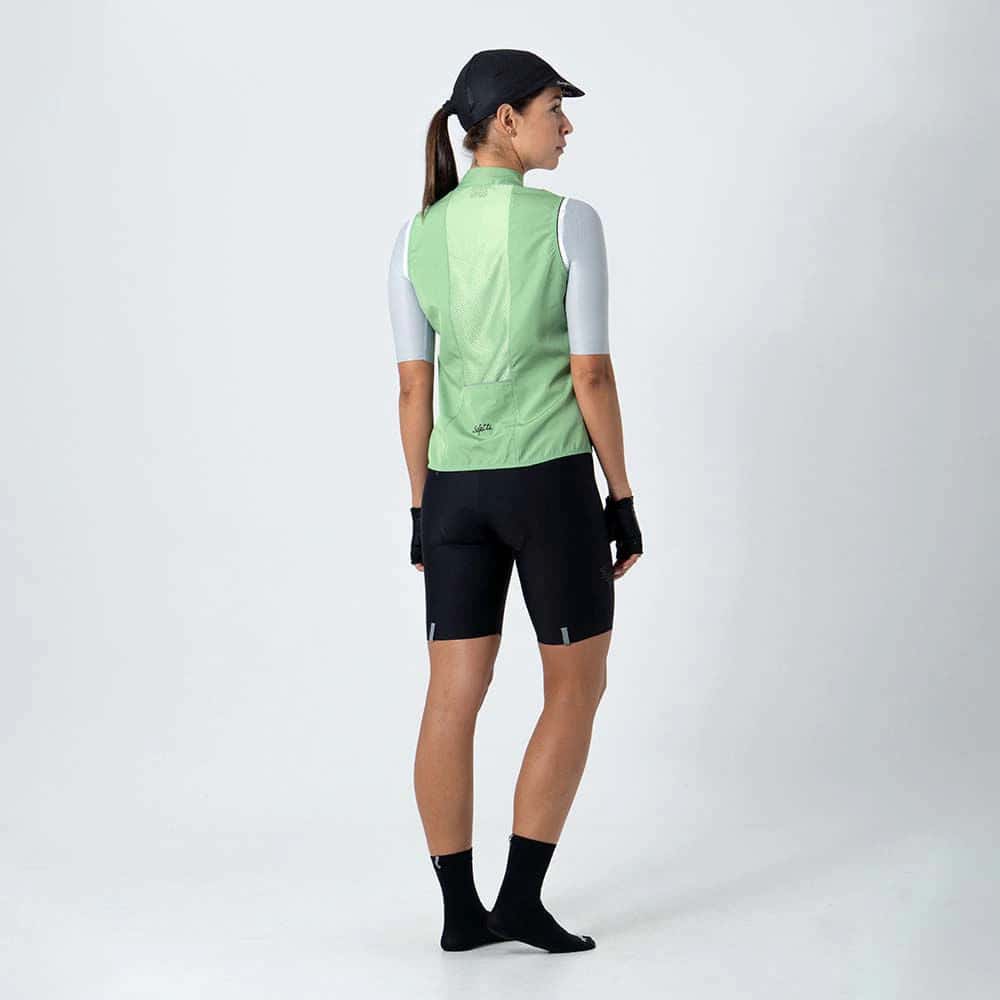 CHALECO CICLISMO NAPOLI 2.0 PISTACHIO PARA MUJER - miniatura 2