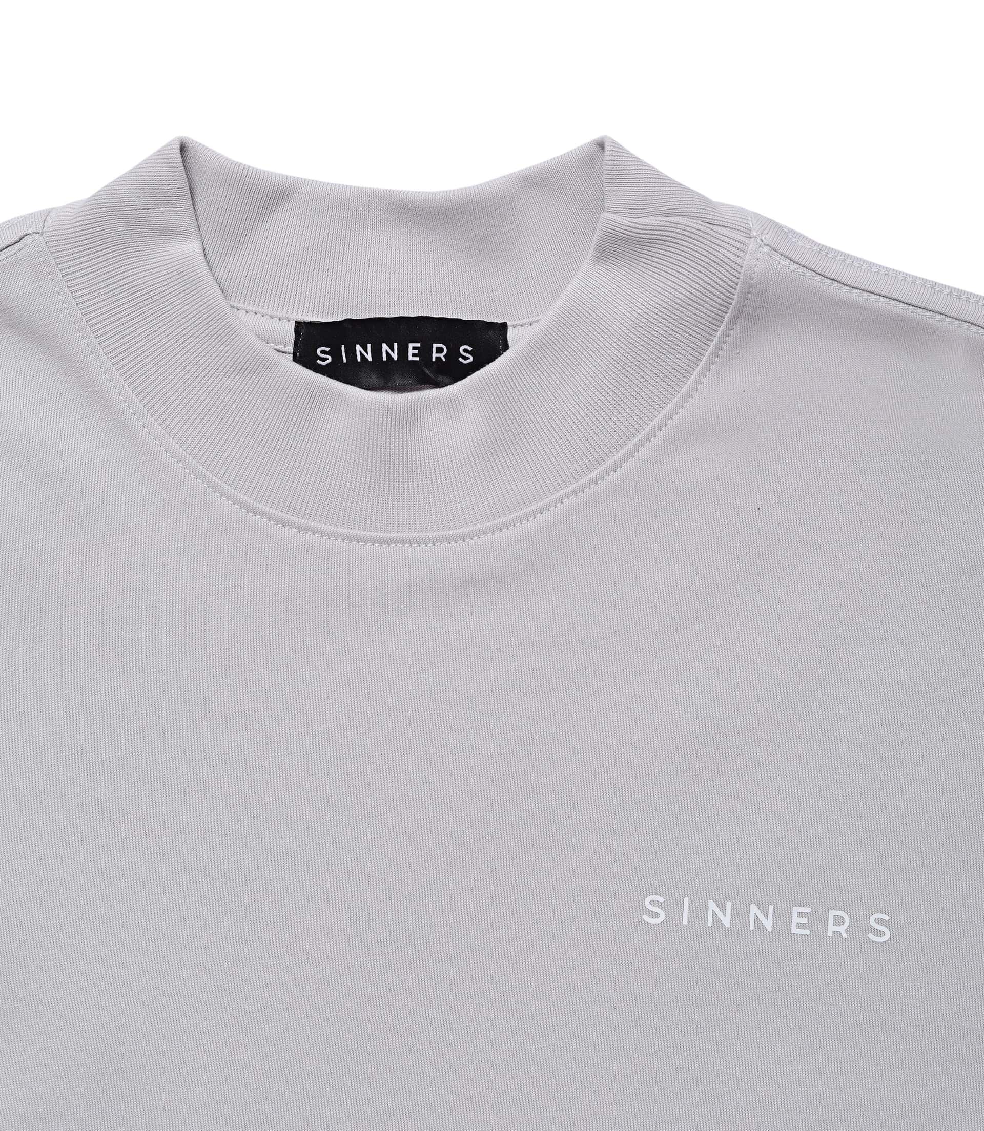 LOGO REGULAR GRAY T-SHIRT - miniatura 3