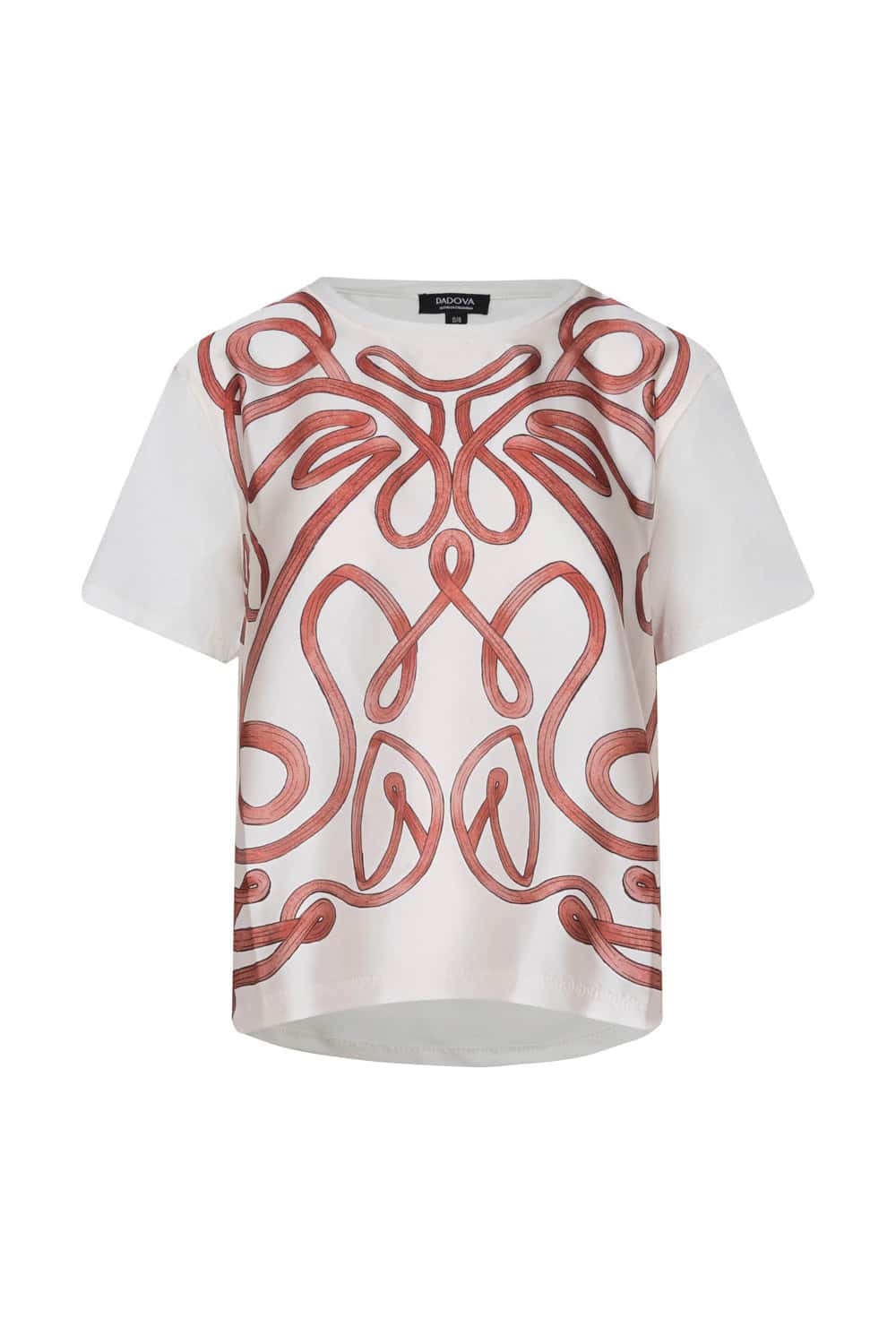 Camiseta lourdes natural terracota - miniatura 4