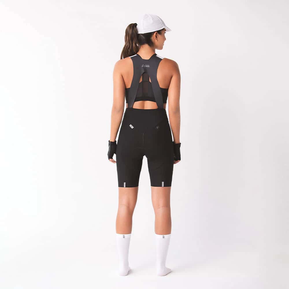 PANTALONETA CICLISMO CON CARGADERAS GIRONA PARA MUJER - miniatura 2