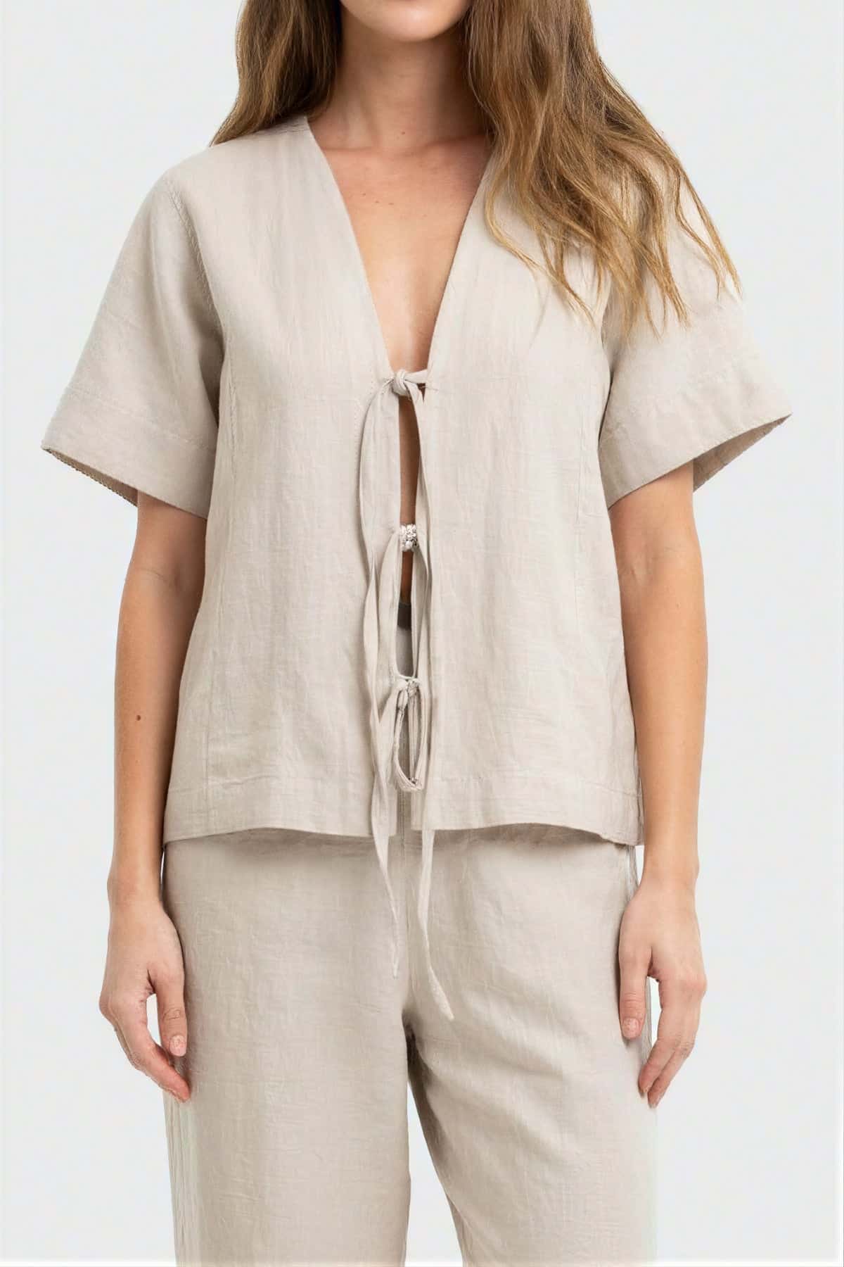 Camisa Crepúsculo Beige