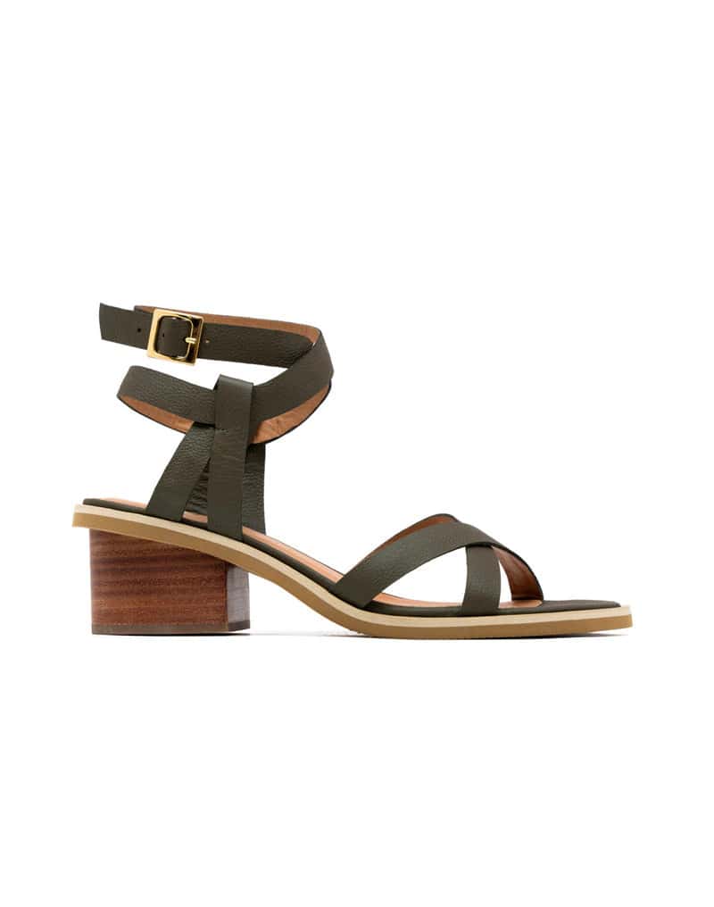 Sandalia tacon medio  REF IND1230
