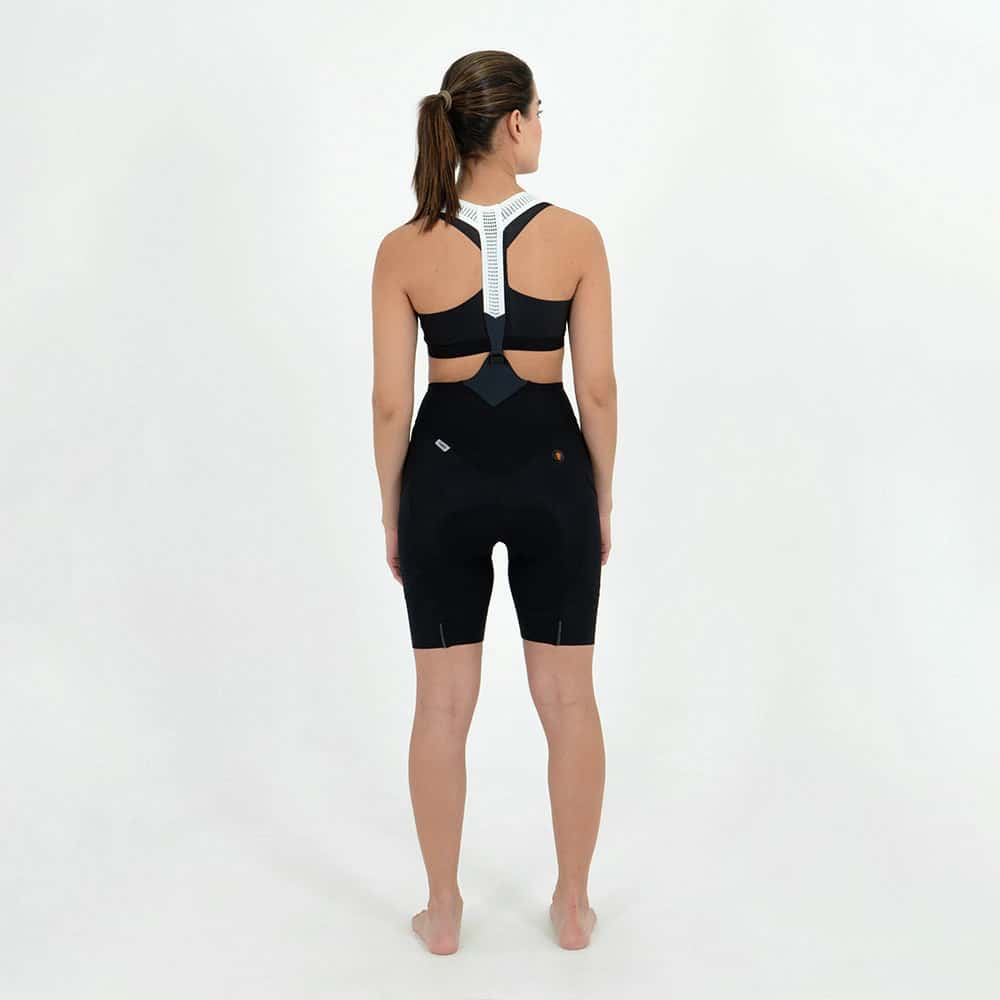 PANTALONETA CICLISMO EVANS CARGO NERO PARA MUJER - miniatura 2