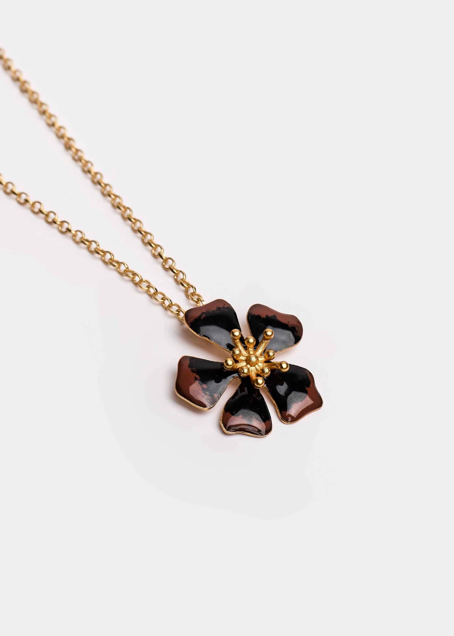 Cadena Aurora Midi Negro