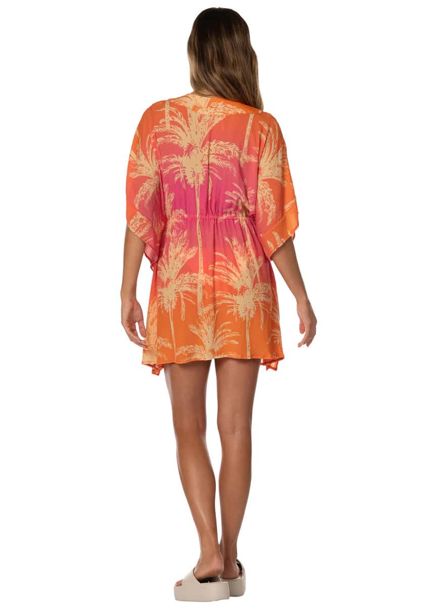 Maaji Sunwashed Palms Vanilla Kaftan - miniatura 5