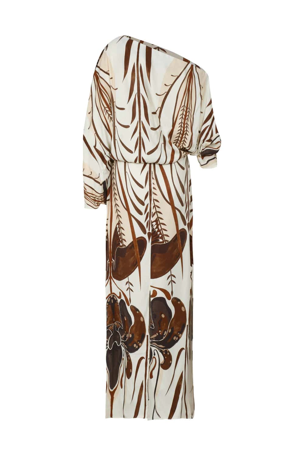 Vestido chengdu ivory coffee - miniatura 4