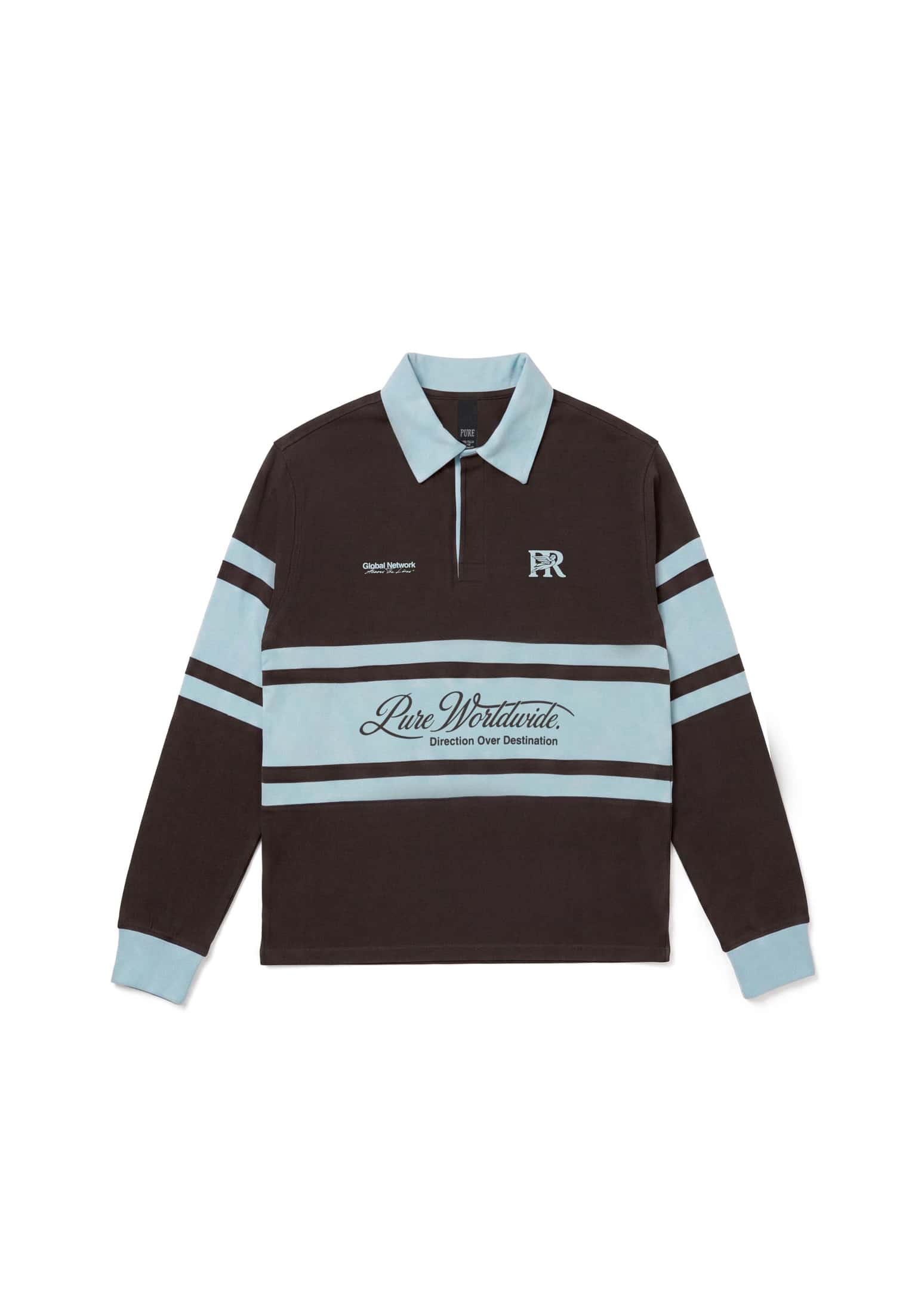 Across The Lines Brown Polo