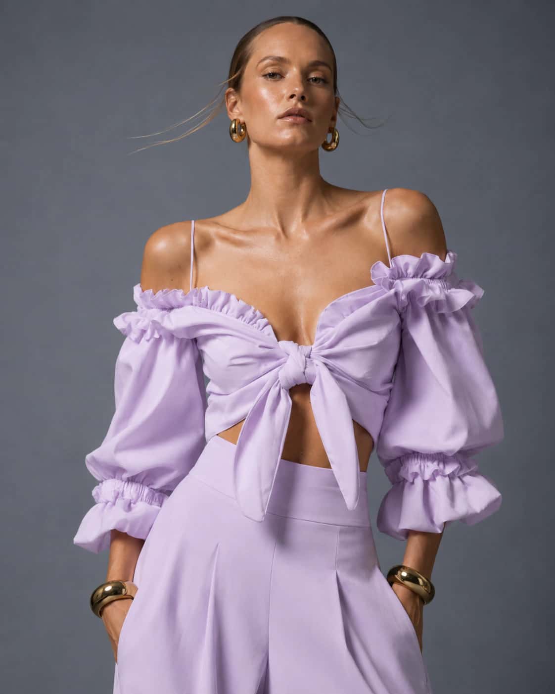 Blusa Tuck Lila - miniatura 2