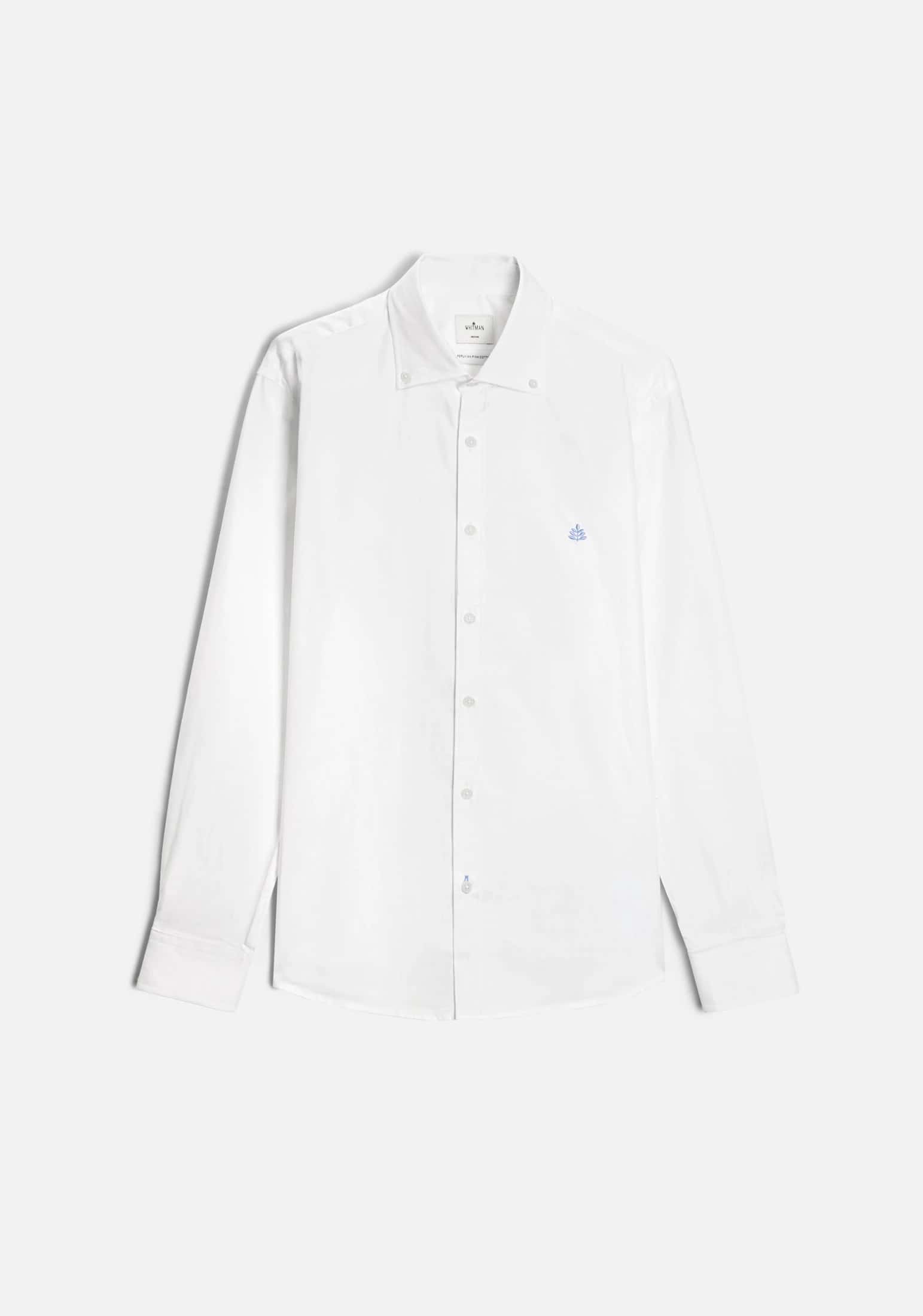Camisa H CBD L-Azl Blanco