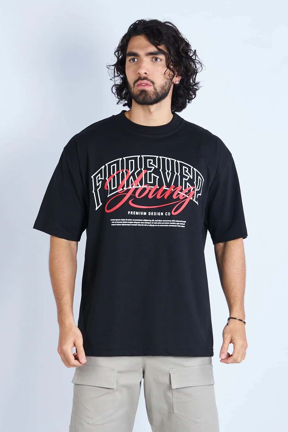 CAMISETA OVERSIZE NEGRA [DROP 0:0]
