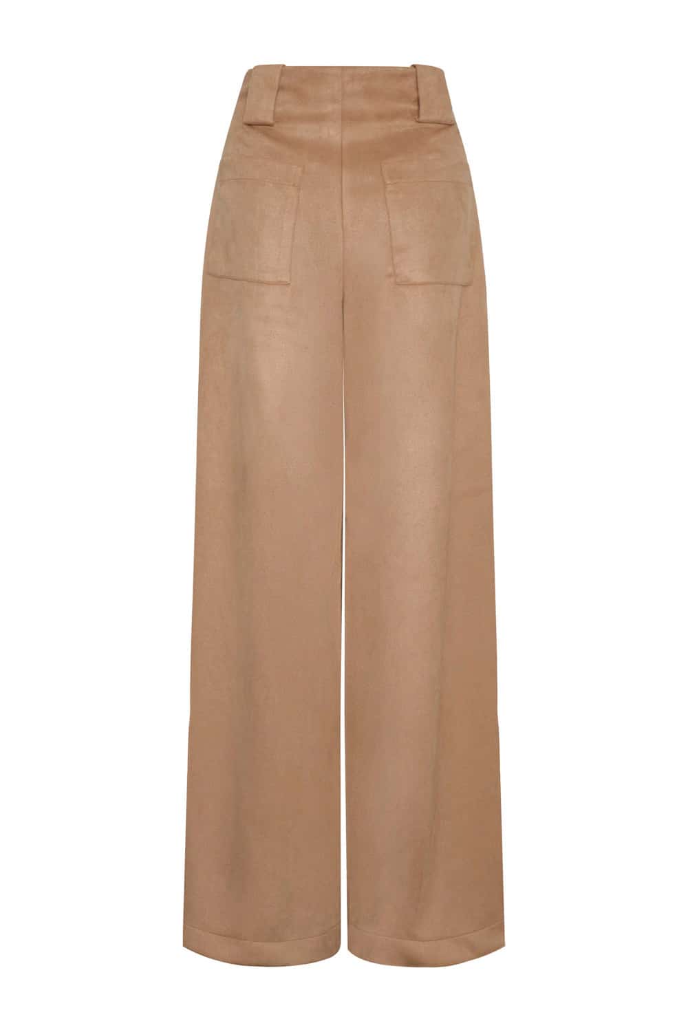Pantalón new paulette taupe suede - miniatura 3