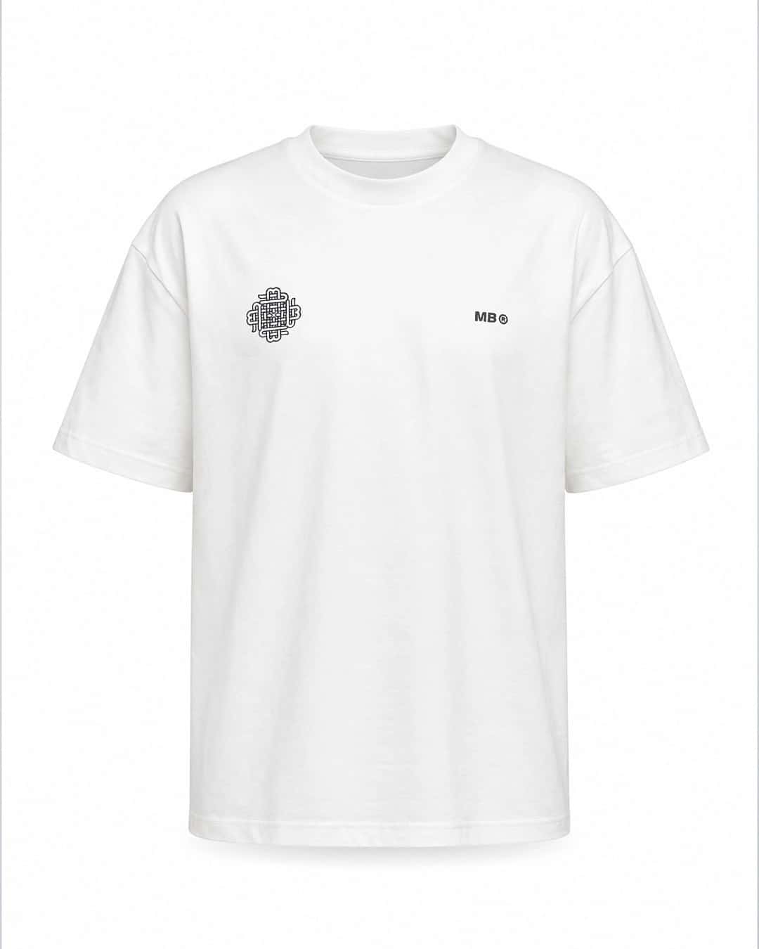 T-shirt Structure - White by Maison Botter - miniatura 2