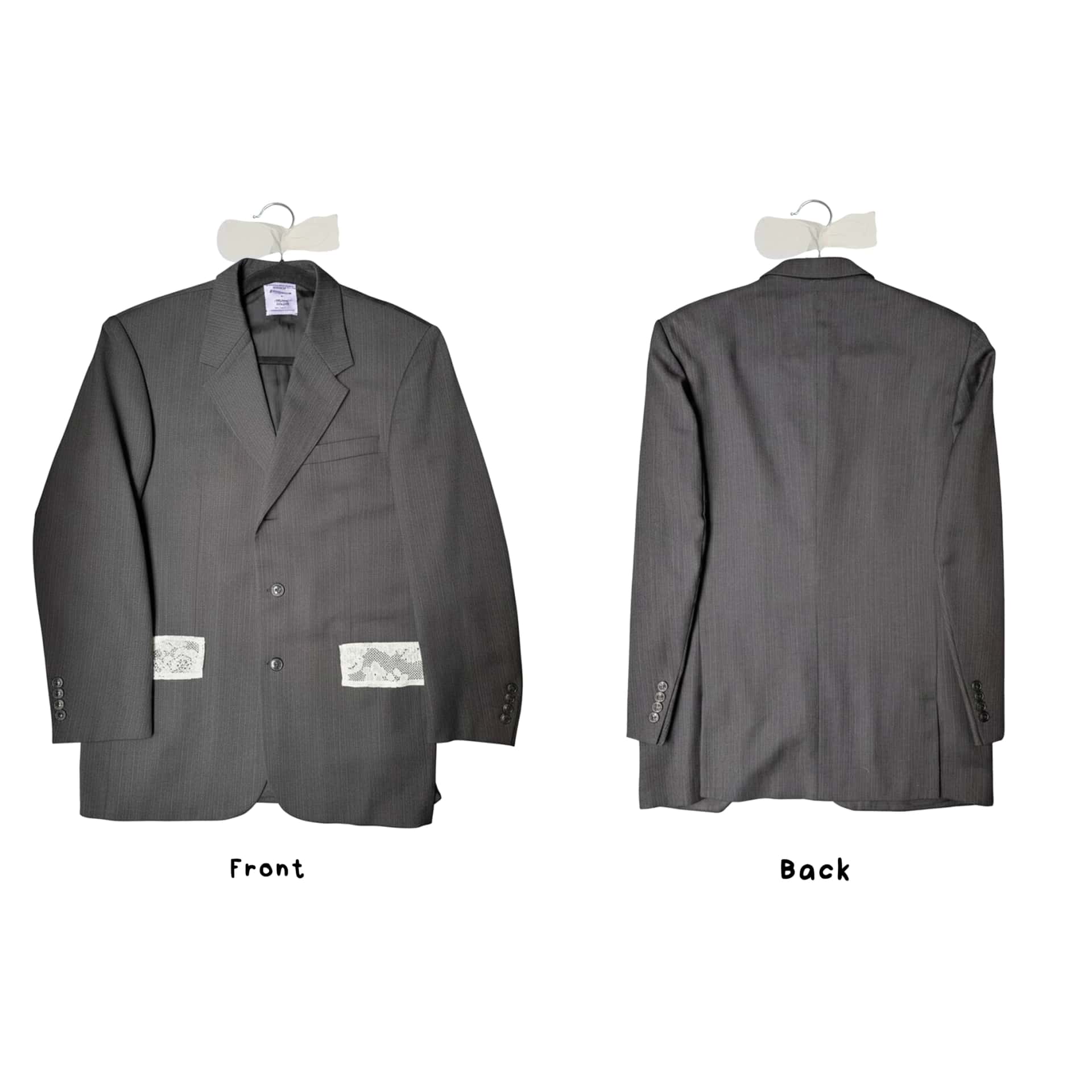Upcycled Blazer w/ Lace - miniatura 5