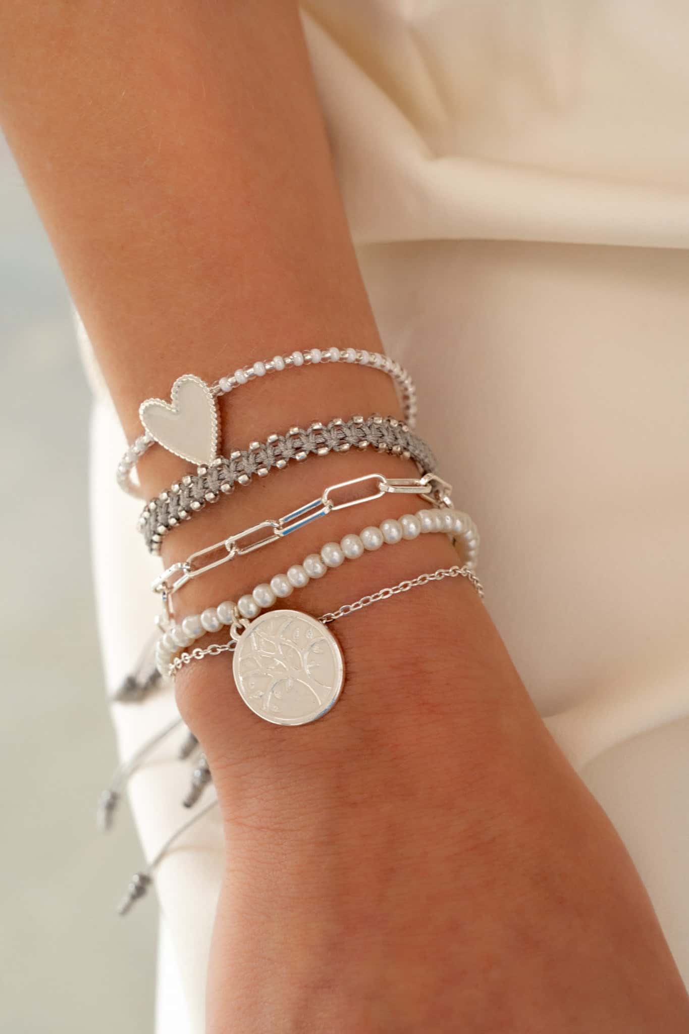 Set X5 pulseras Arbol de la Vida