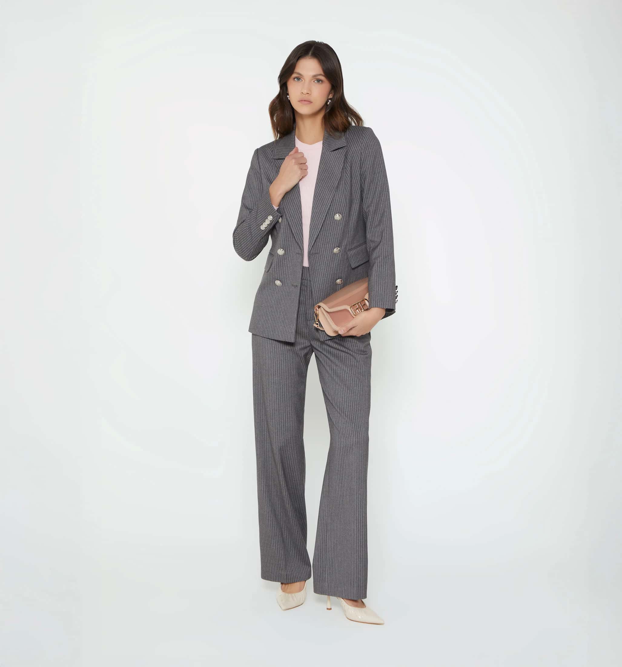 Blazer manga larga 6 botones frontales
