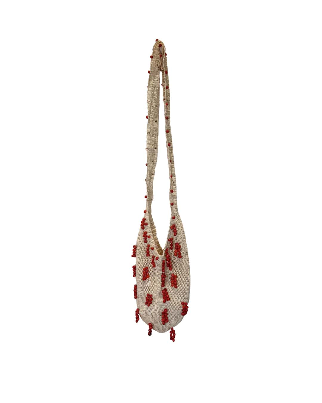 AYMA BAG IVORY-RED