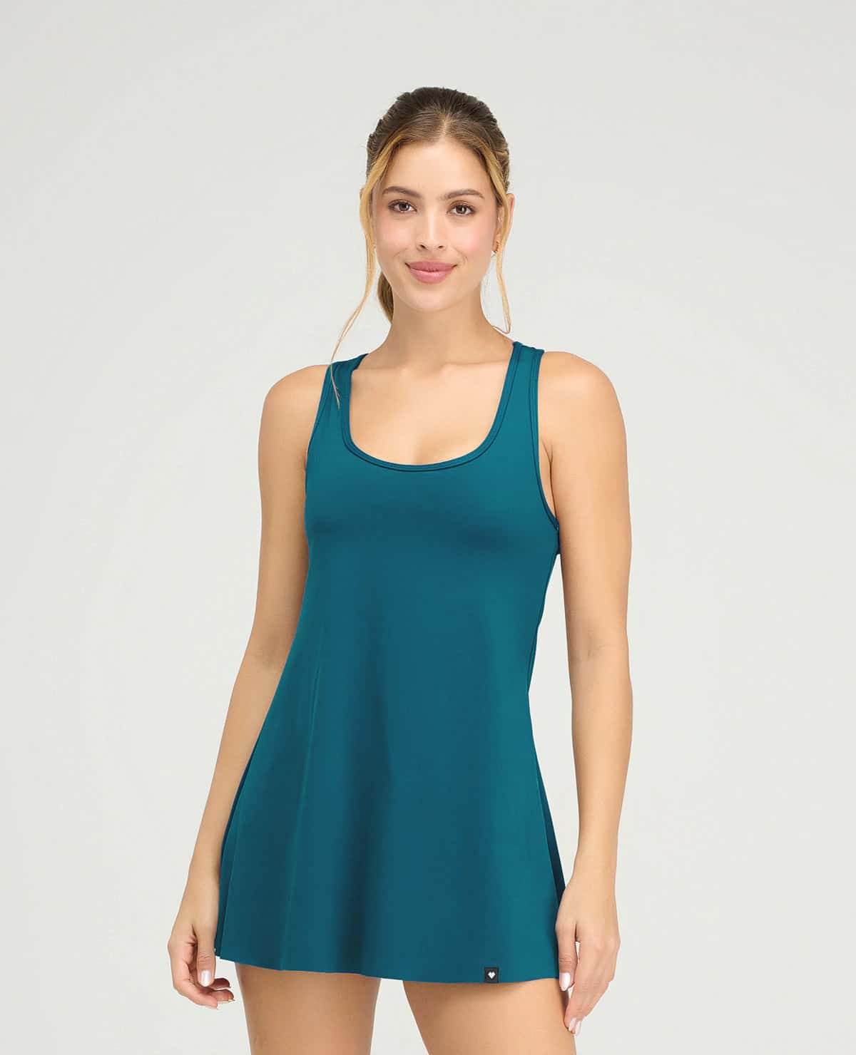 Vestido Deportivo | Silueta Semi-Ajustada | Short Interior