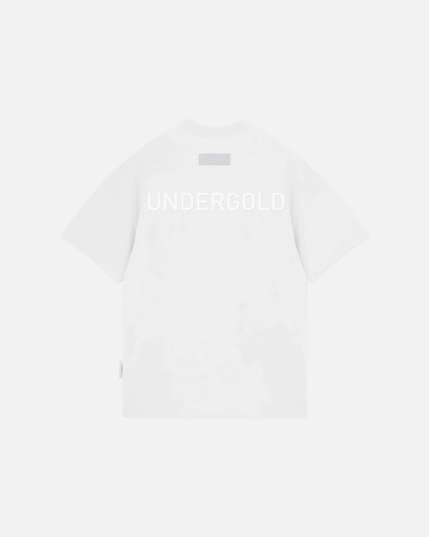 Line Logo Tshirt White