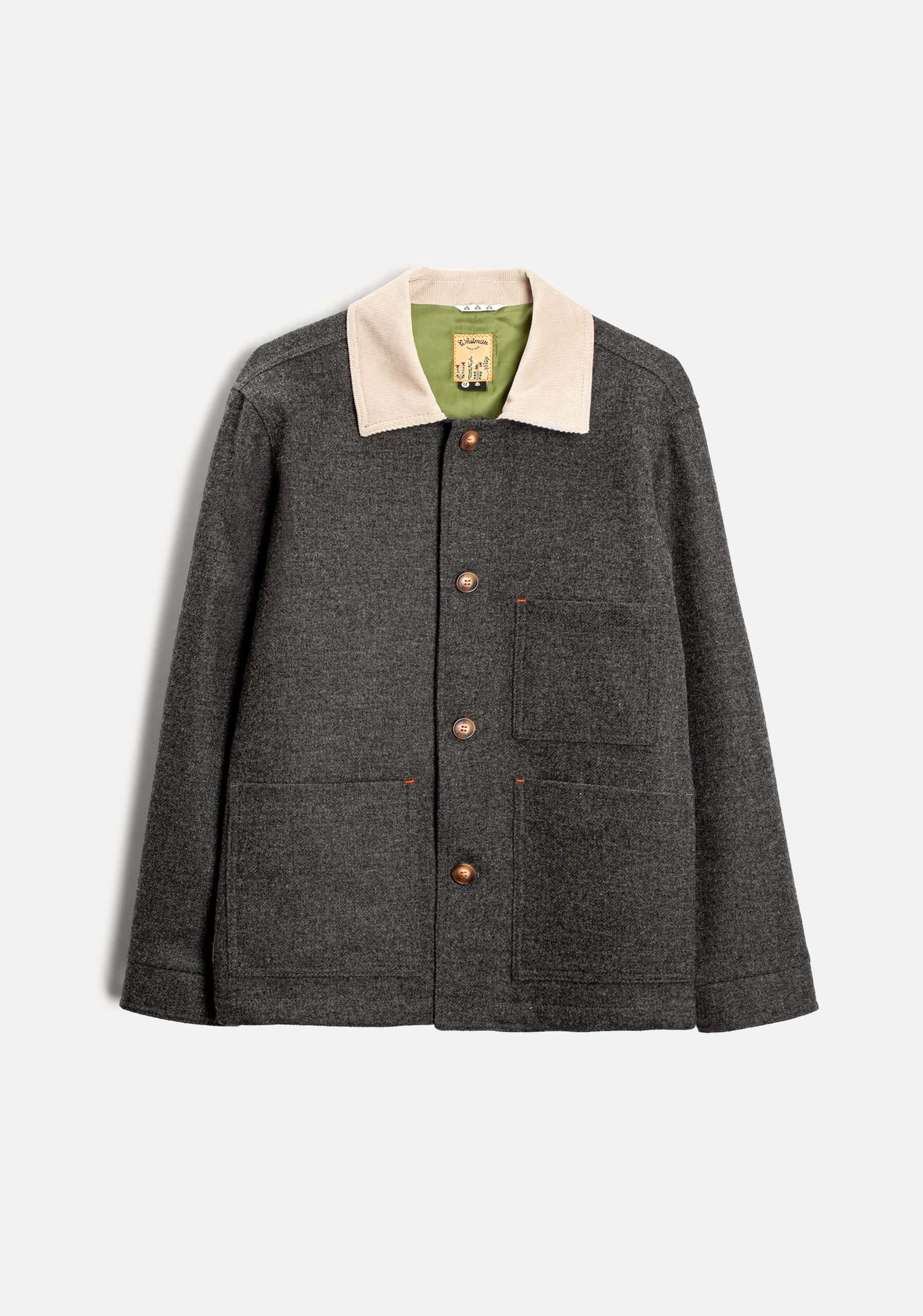Chaqueta H Jagger Gris Medio