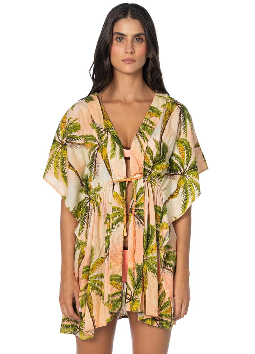 Maaji Wild Coast Vanilla Kaftan
