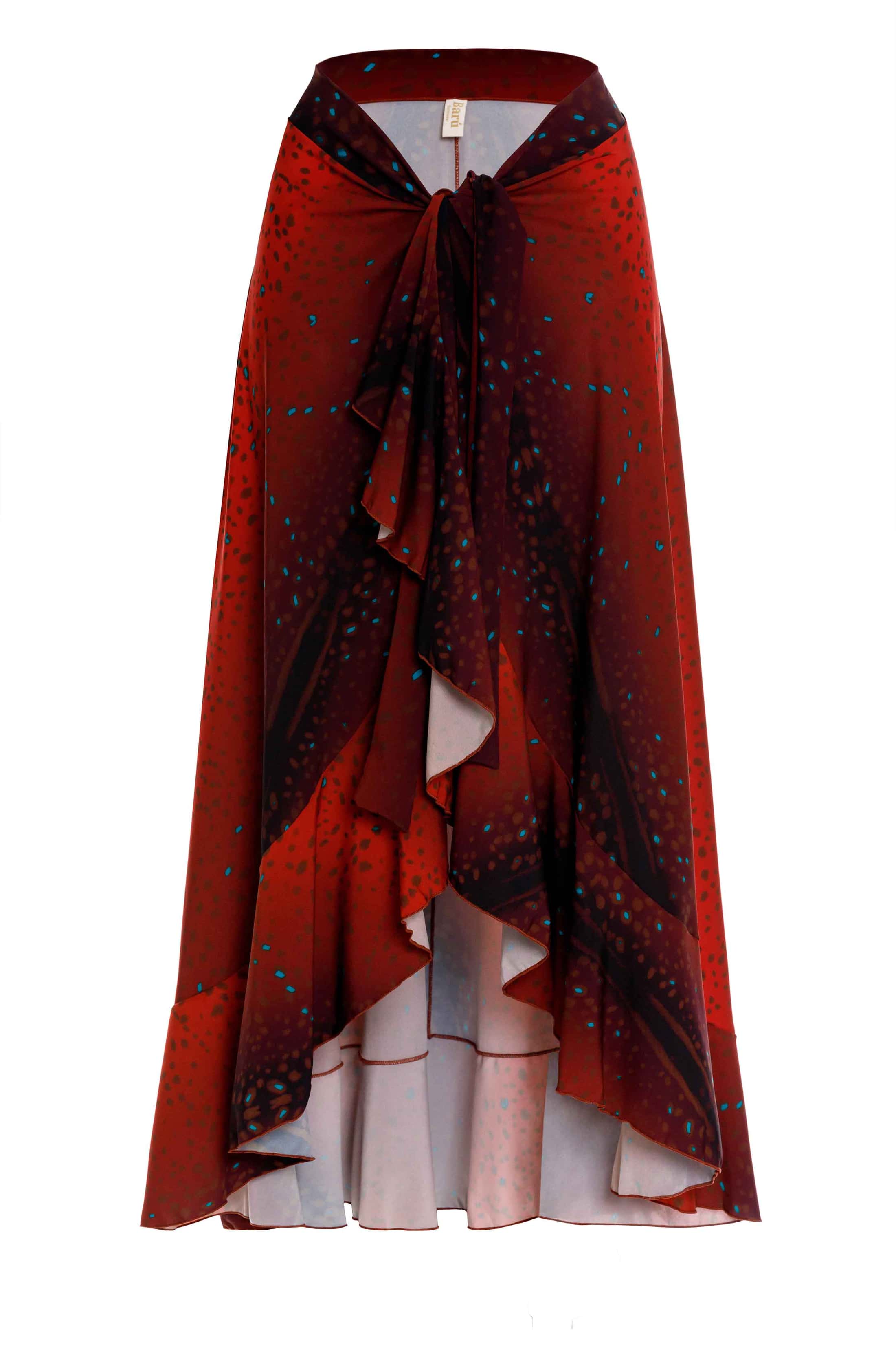 Falda Bolero Bambi Rojo