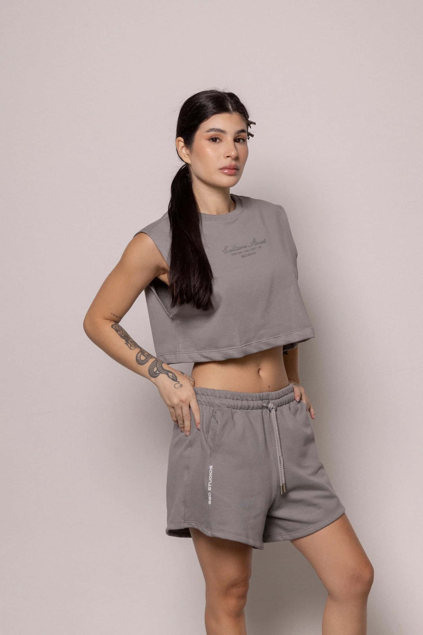 Camisilla 8727 Sgo Dama-Gris