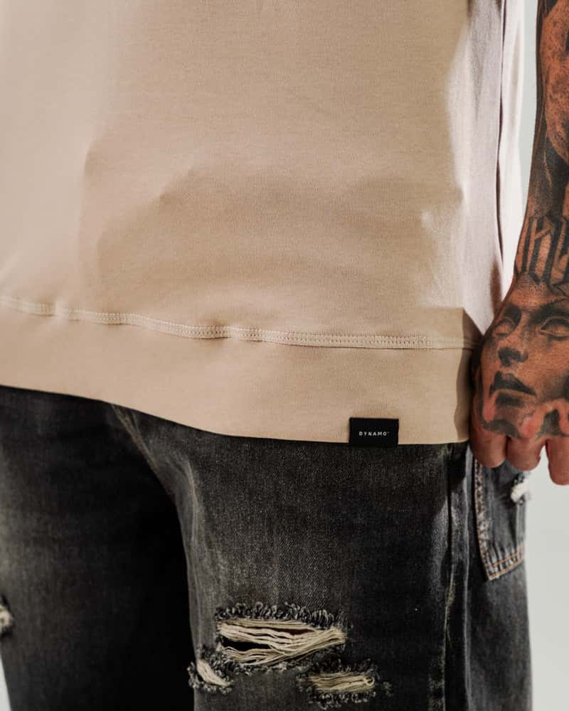 Duo Pack Camisetas Oversize Básicas Neutro Essential - 300g - miniatura 6