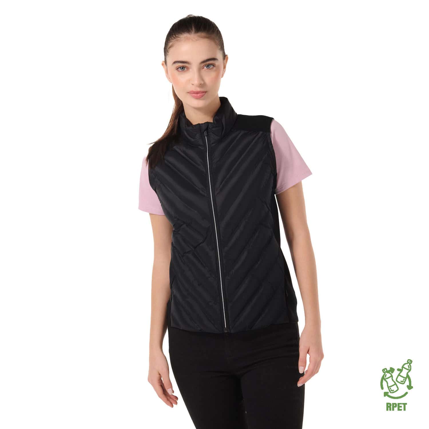 Chaleco para Mujer Royal RPET Negro