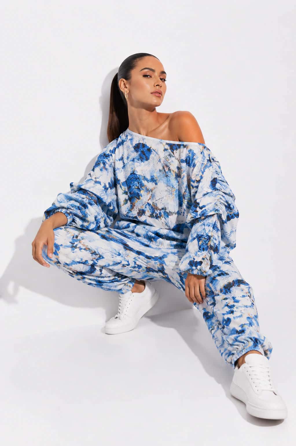 Pantalon Minerva Plumas Azul - miniatura 2