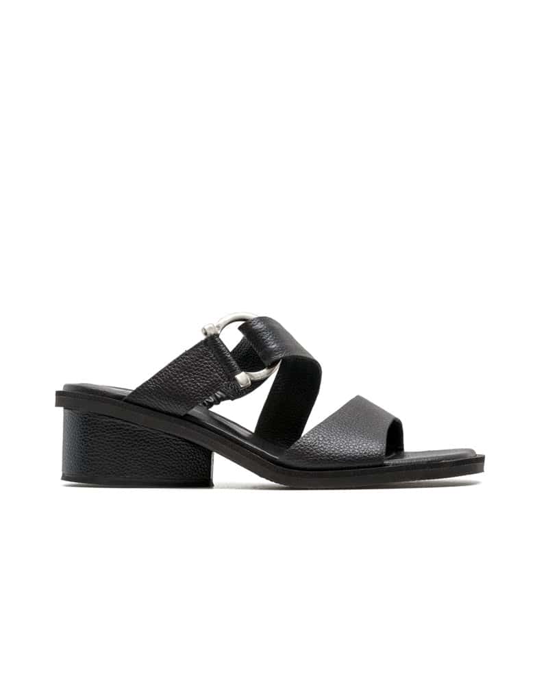 Sandalia tacon de cuero  REF HLY1634