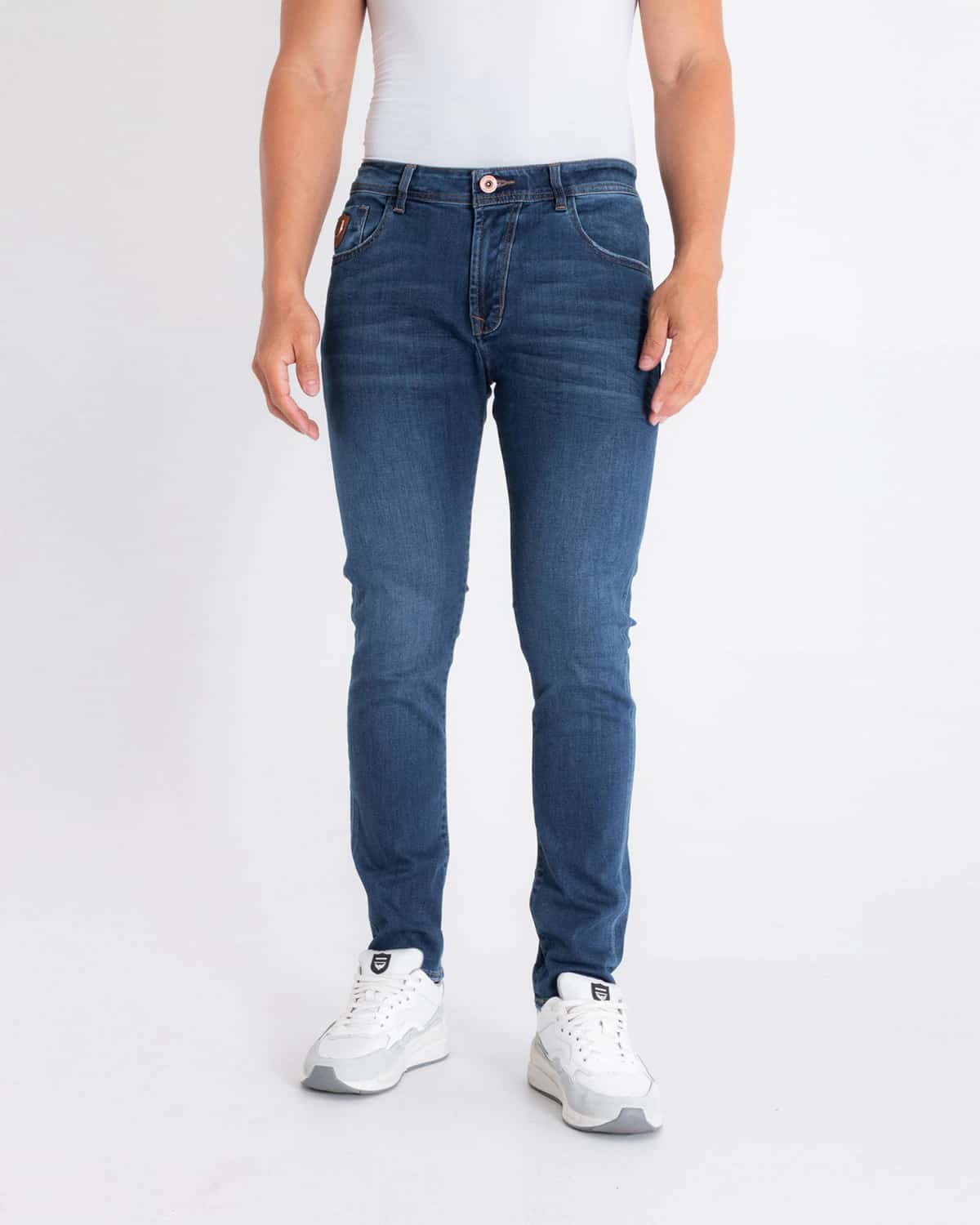 Jean tono medio para hombre