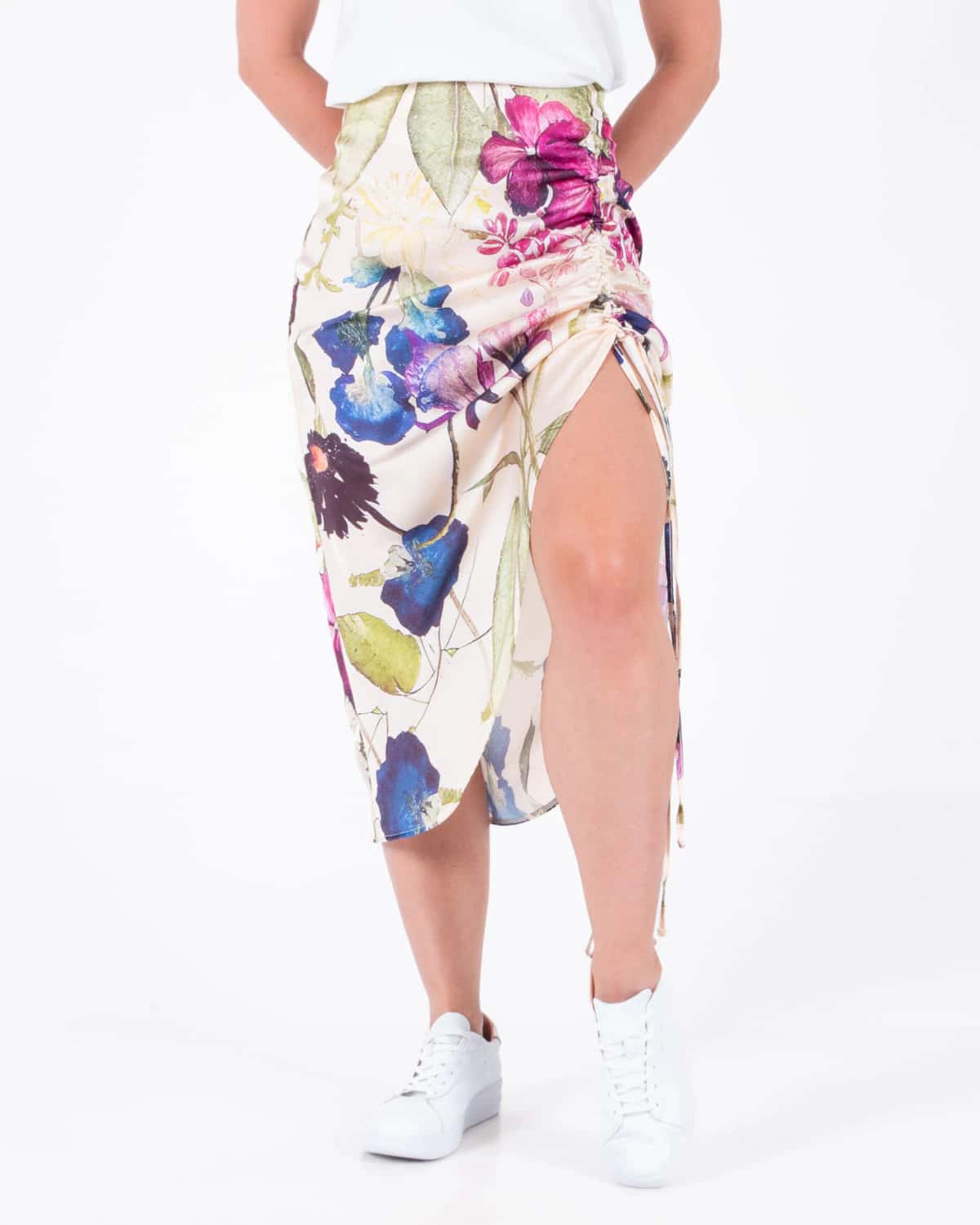 Falda estampada para mujer
