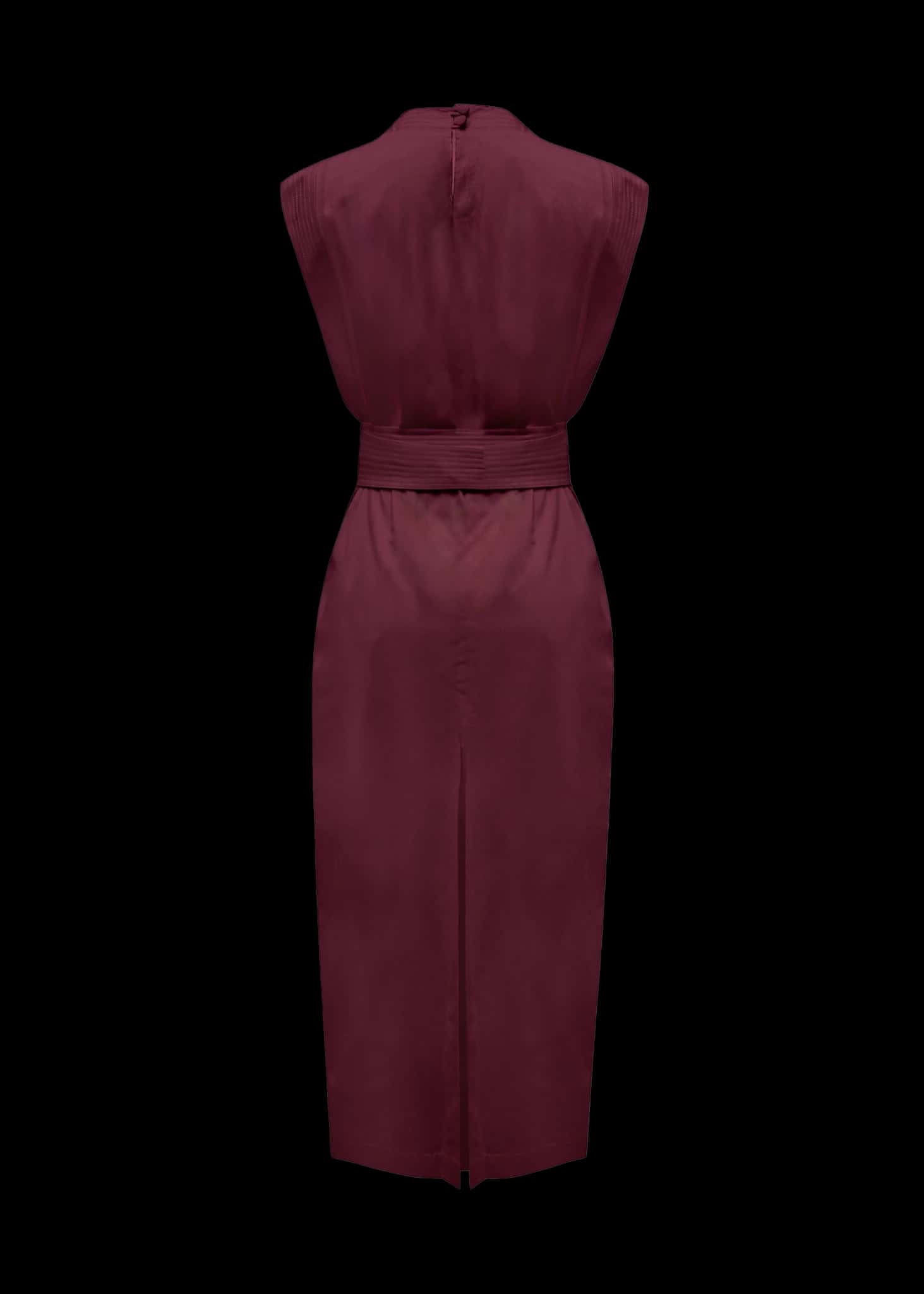 Vestido Cálido Vinotinto