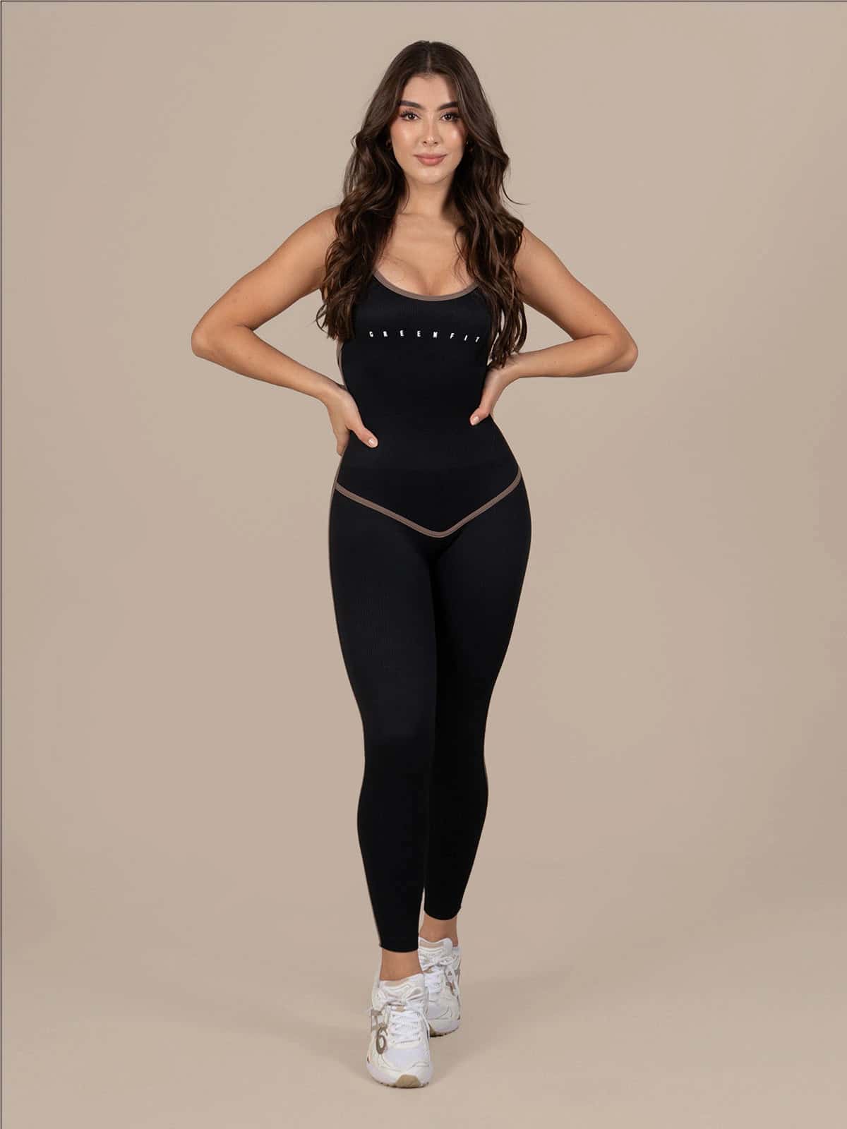 Enterizo Frida Seamless Espresso