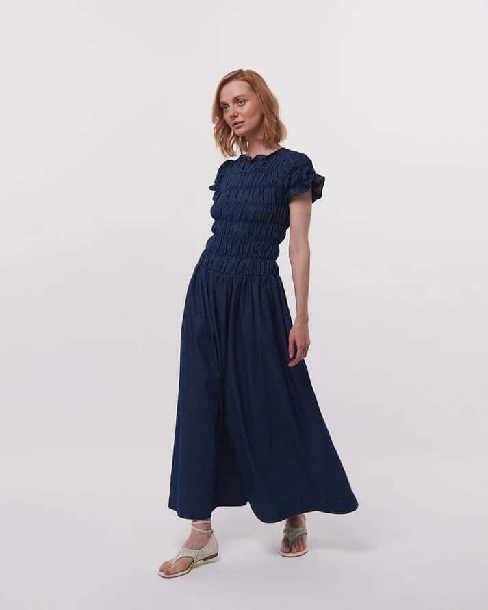 VESTIDO ATENAS NAVY