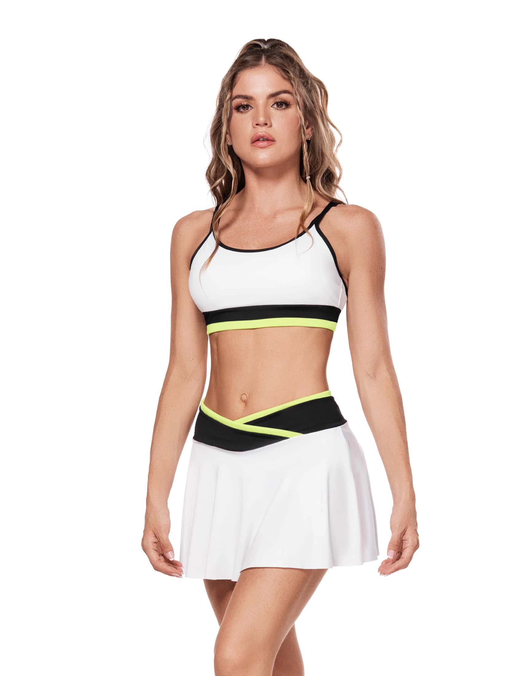 FALDA SHORT DEPORTIVA 44679 - TIRO MEDIO CON PRETINA ANATÓMICA