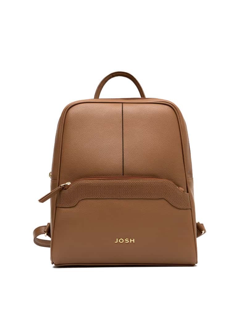 Morral en cuero con grabado para mujer REF P2918