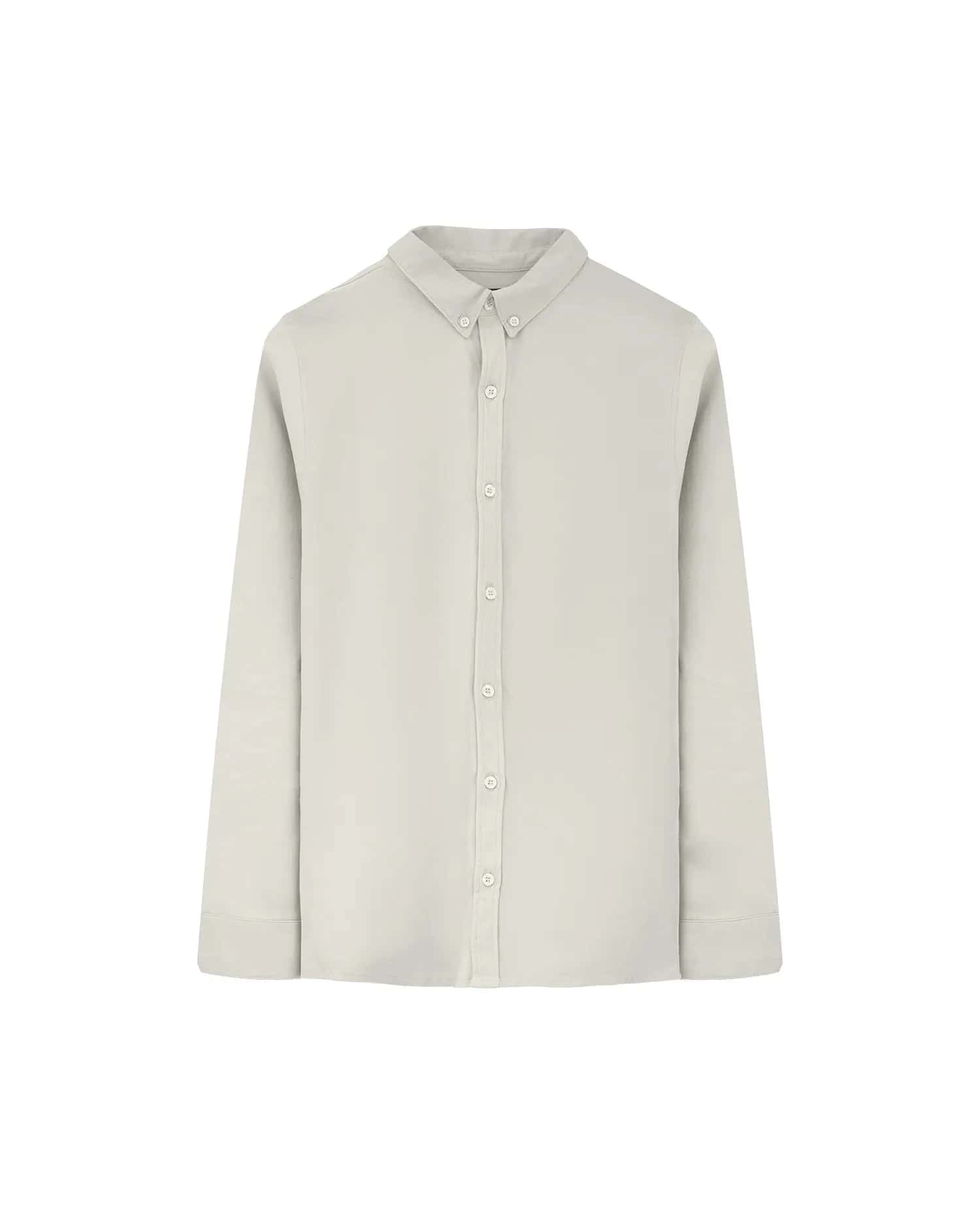Camisa Clásica Crema