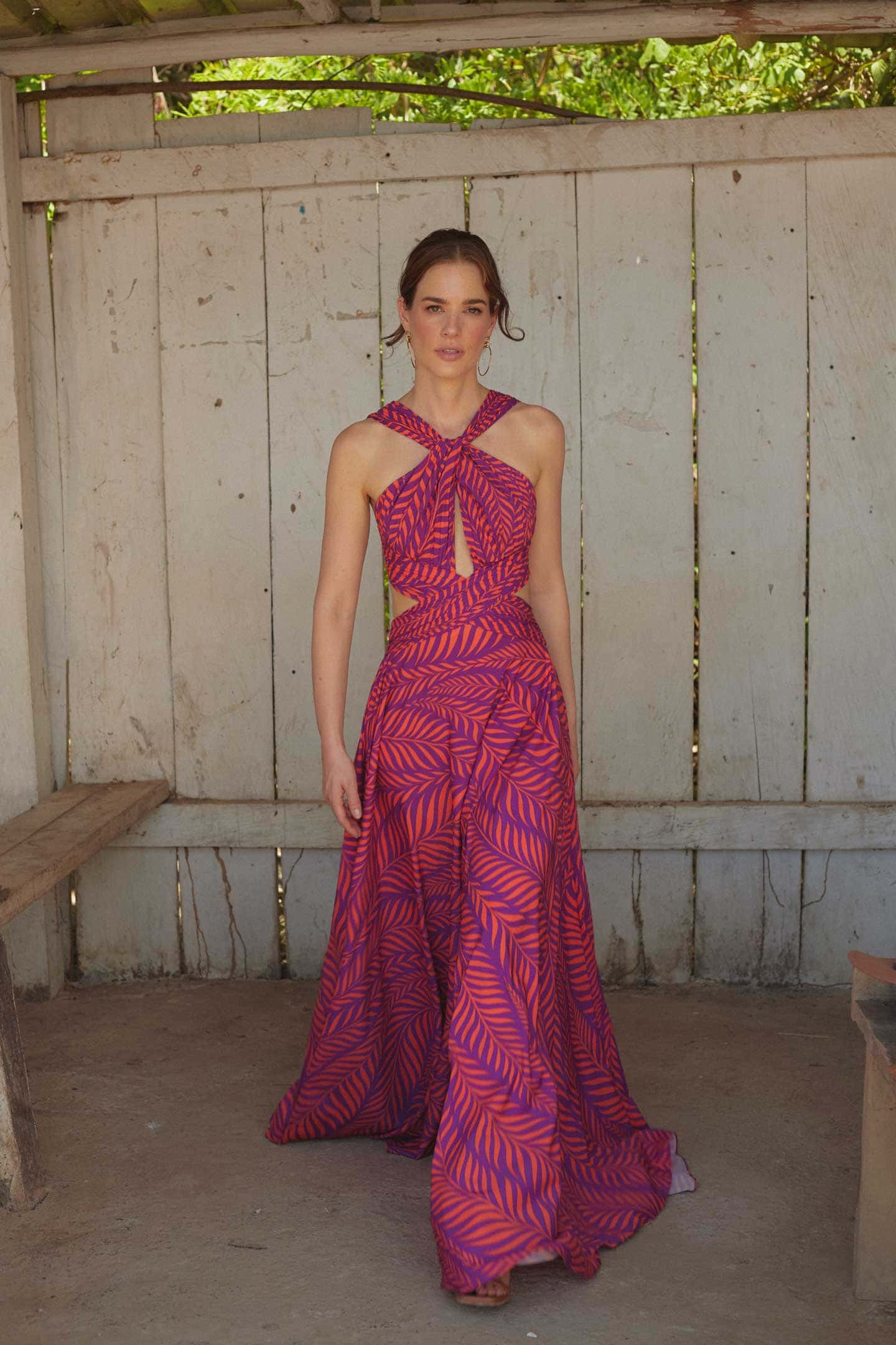 Vestido Bora Estampado