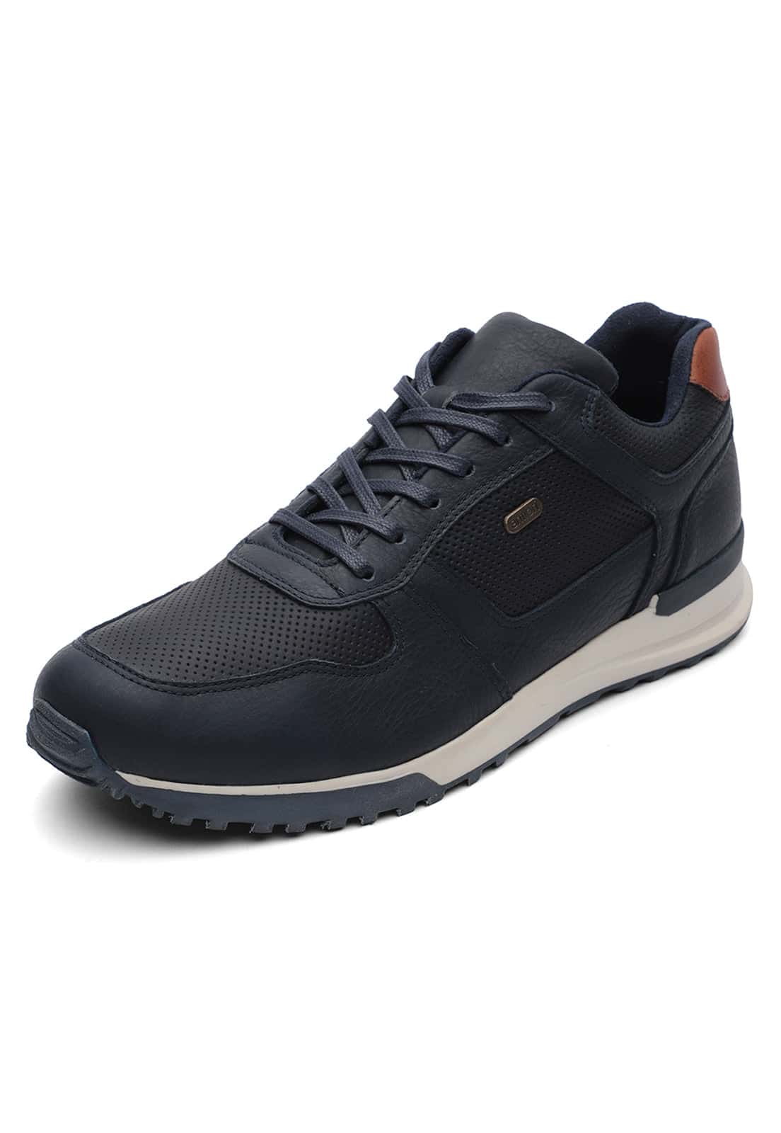 Tenis de cuero para hombre color azul | Armori x Los Caballeros