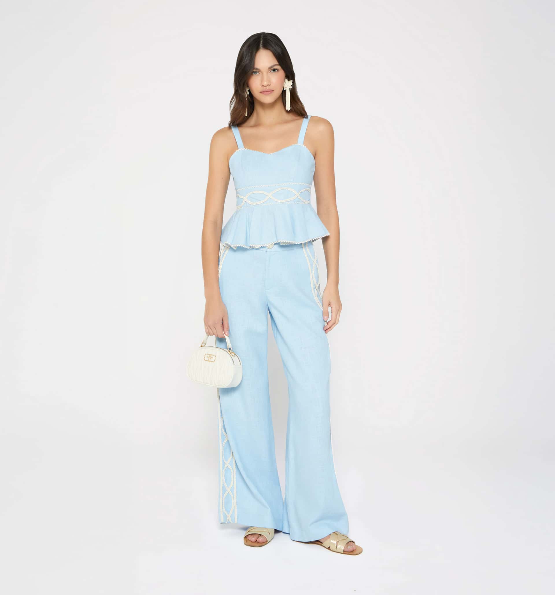 Blusa peplum
