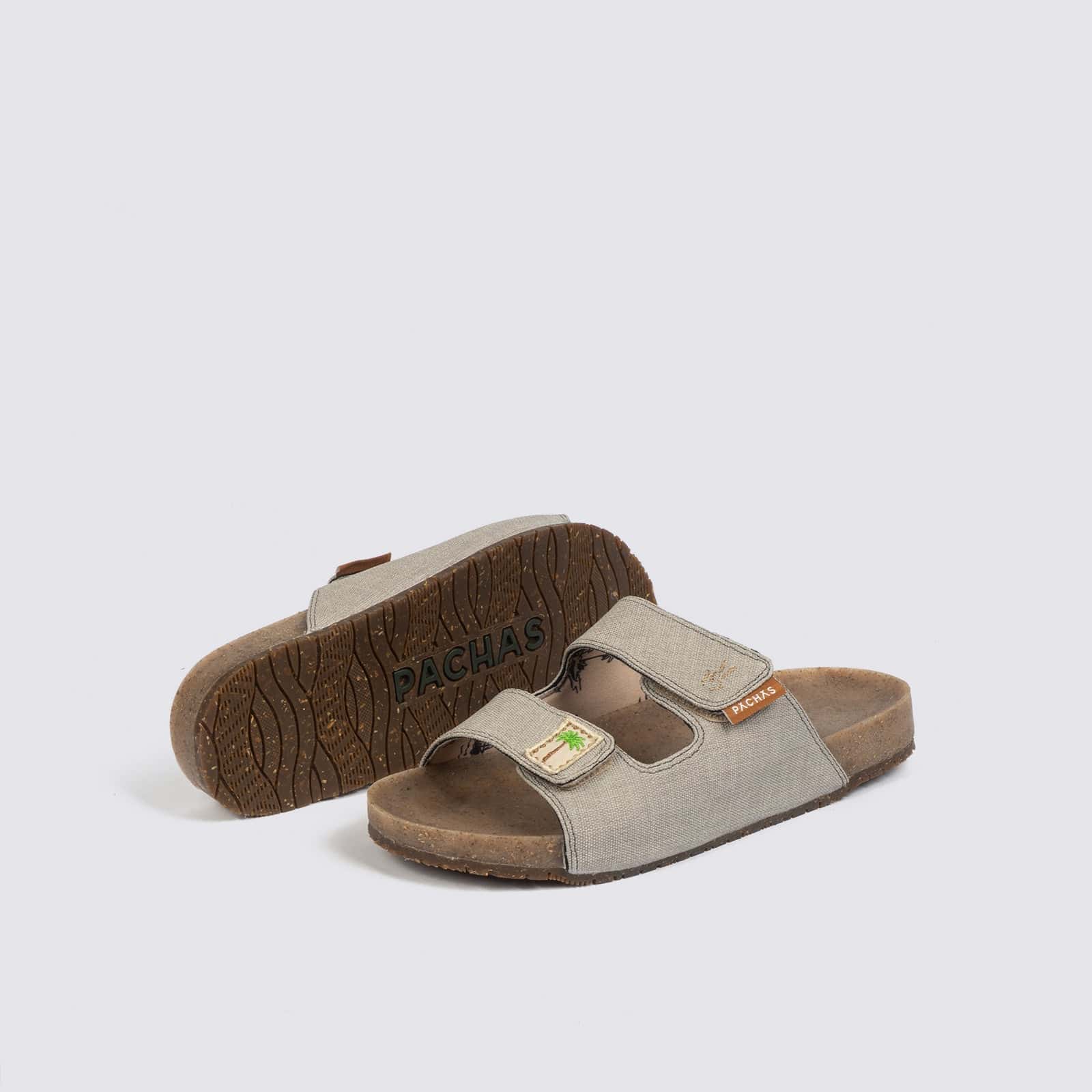 Sandalias dos correas "Bitacora" Gris - miniatura 4