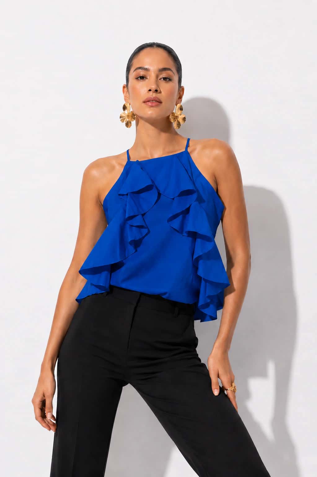 Blusa Valenciana Azul - miniatura 2