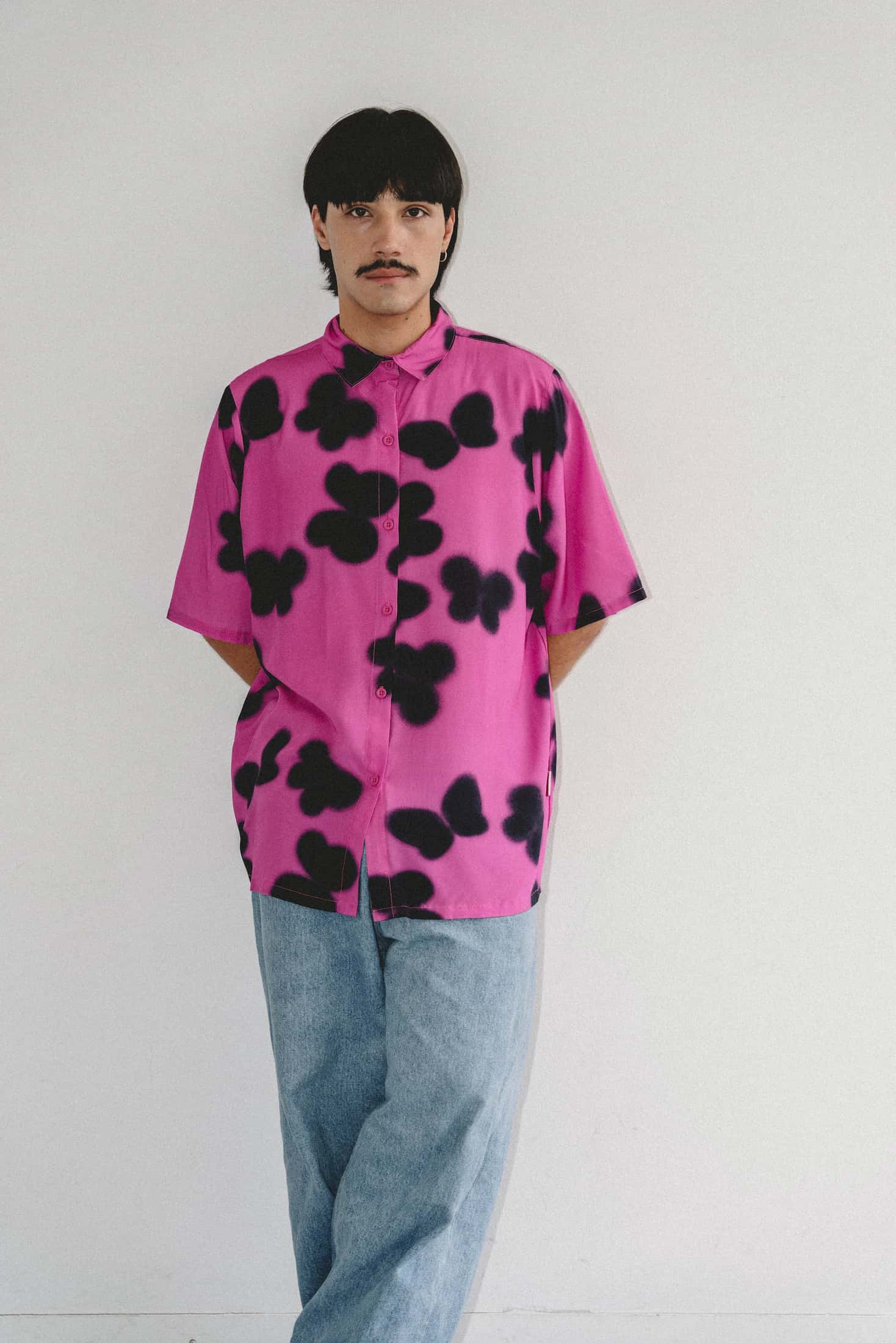 Camisa SOMBRAS rosa - UNISEX - miniatura 3