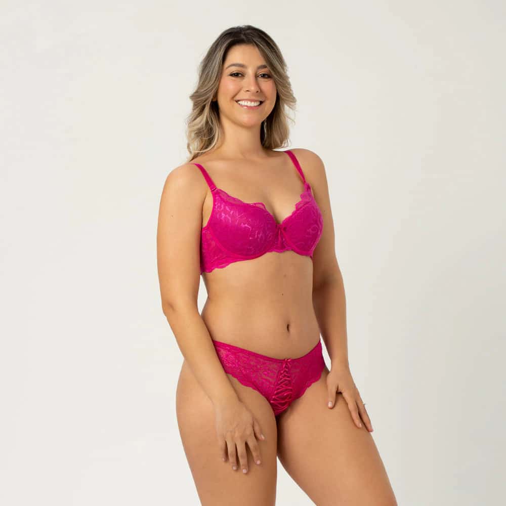 Panti Brasilero en Encaje Muselina
