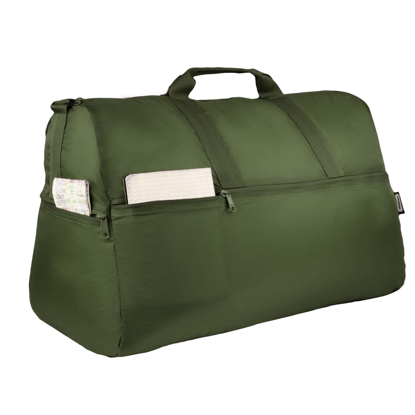 Maleta XL Plegable Citybags Verde Militar - miniatura 3