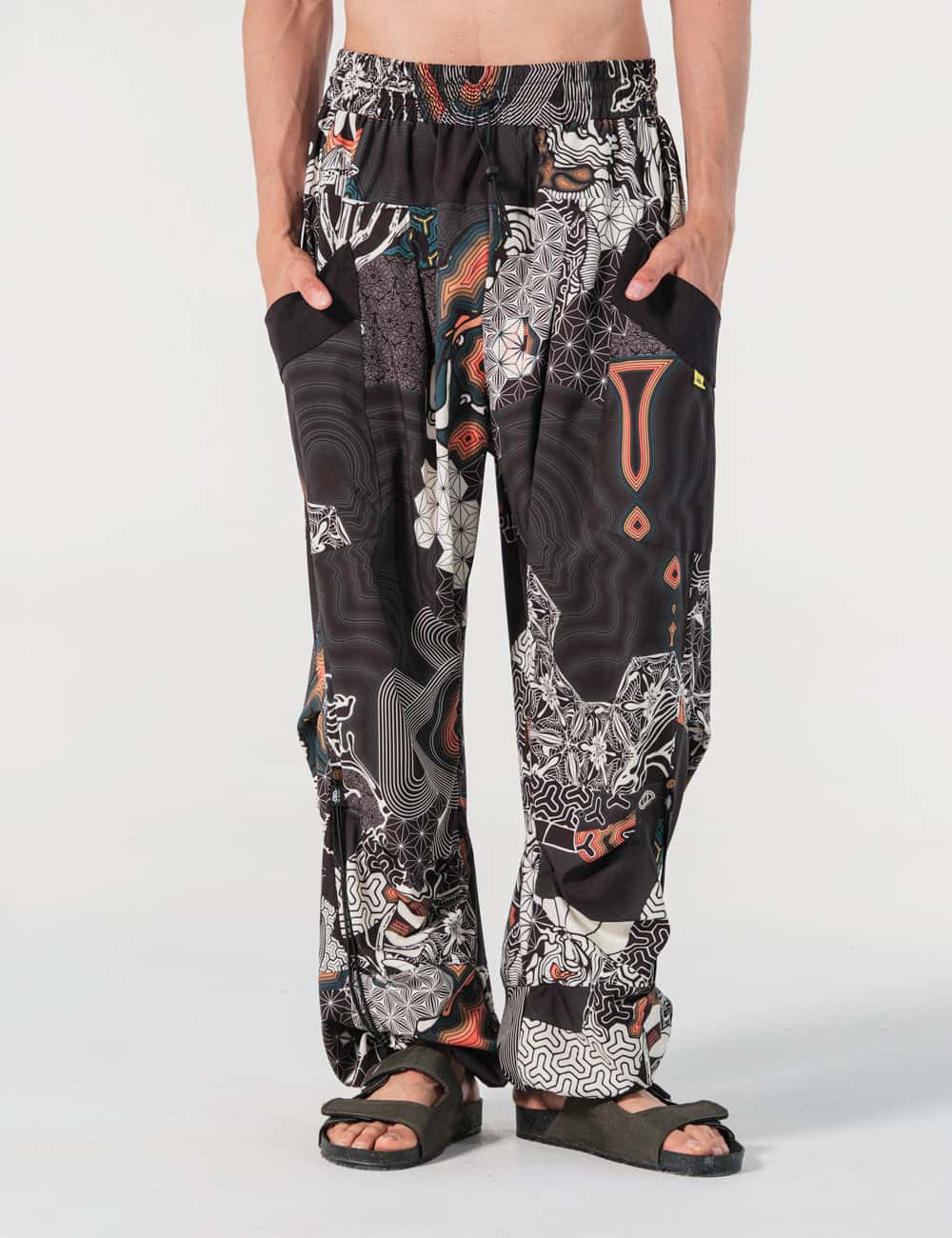 Pantalon Loose Fit Amapola Multicolor Hombre - miniatura 3