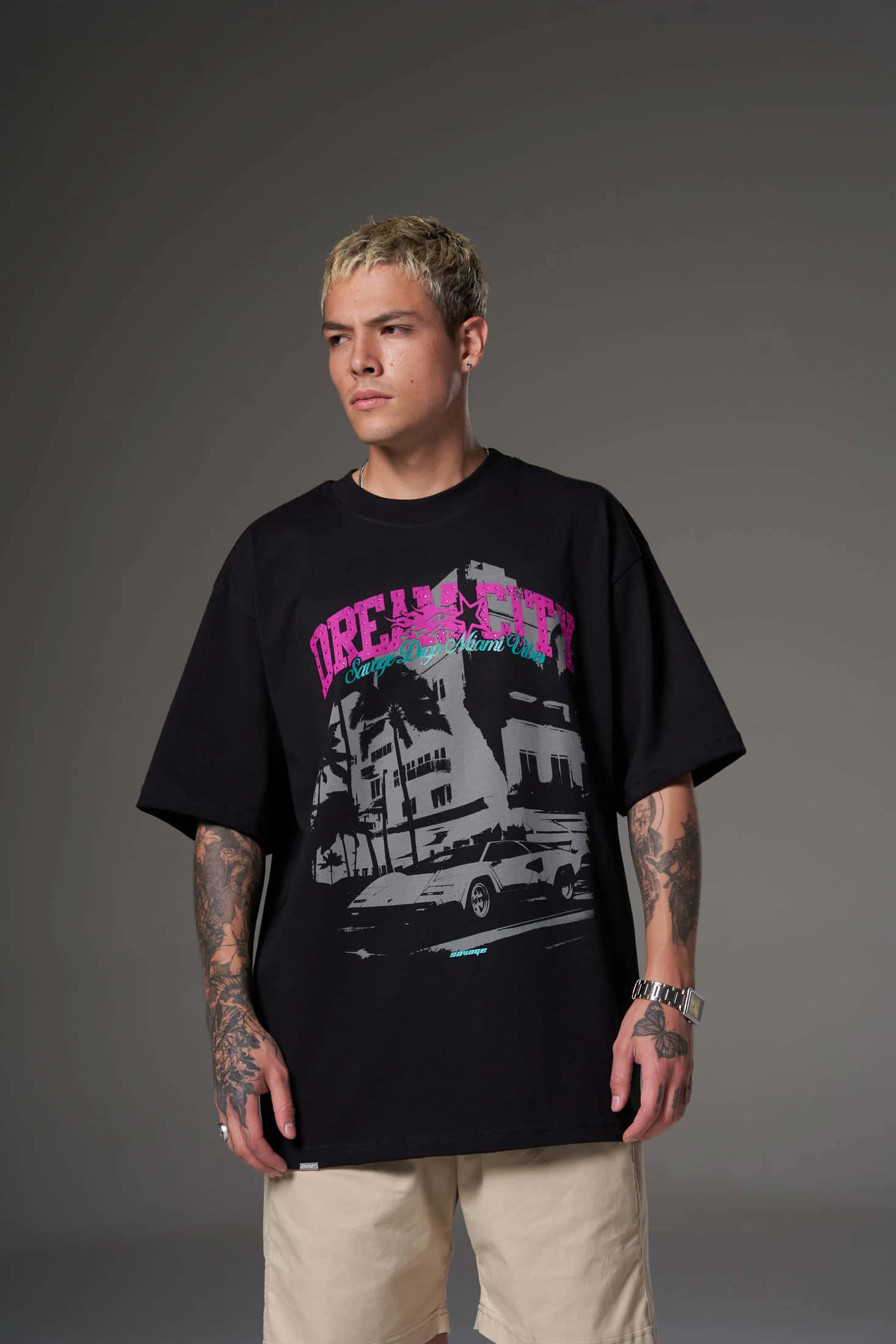 T shirt dream city rosada 250 gramos 14603